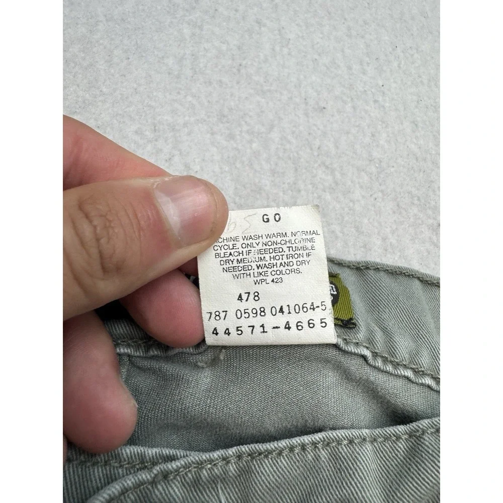 Vintage Levis SilverTab Gray Jeans Mens 34x34 Oversized Fit Baggy Y2K Grunge